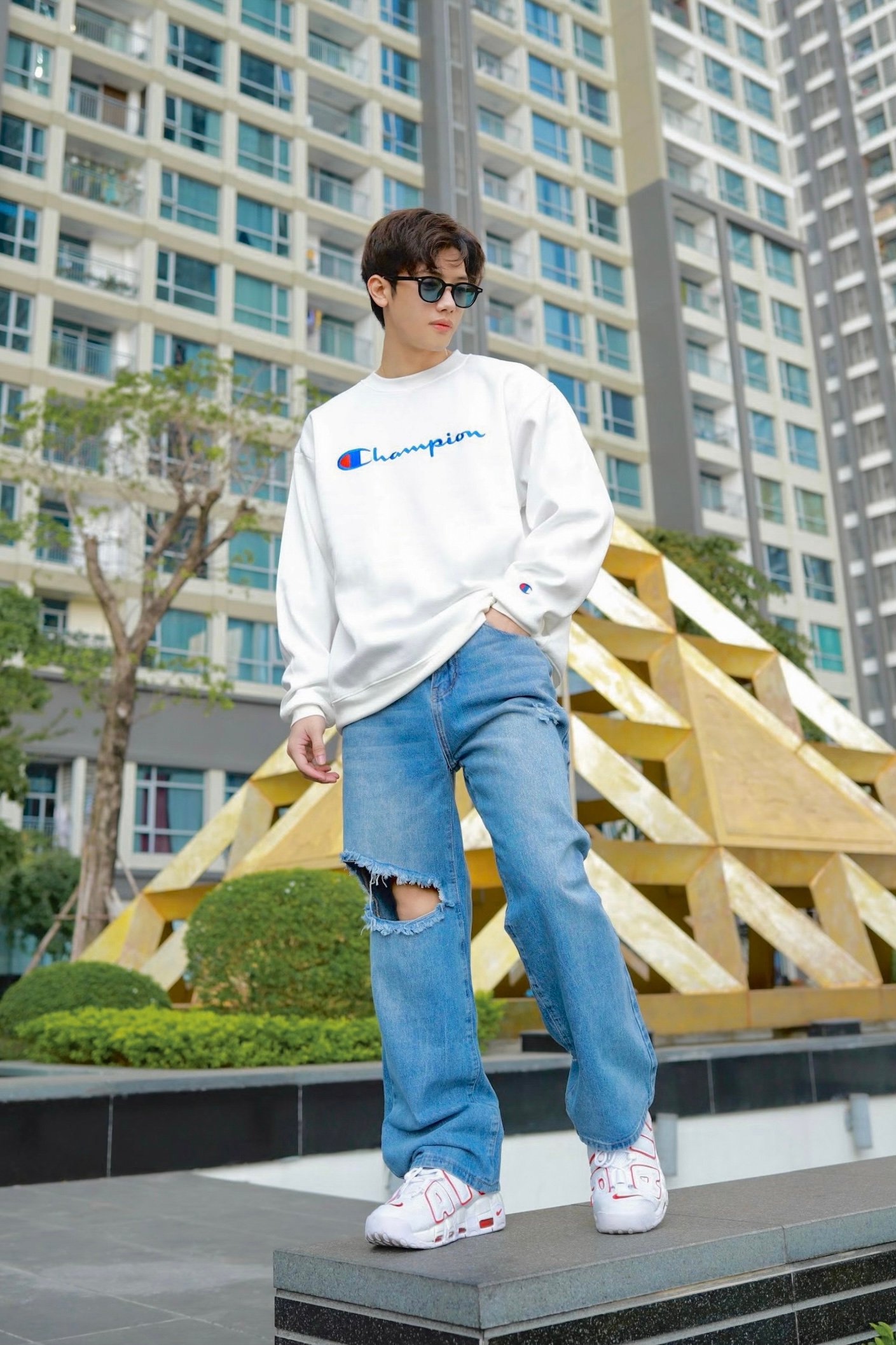 About Champion sweater